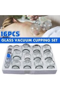 Medikaltec Cam Masaj Kupa Seti 16 Adet 4 Pcs  4