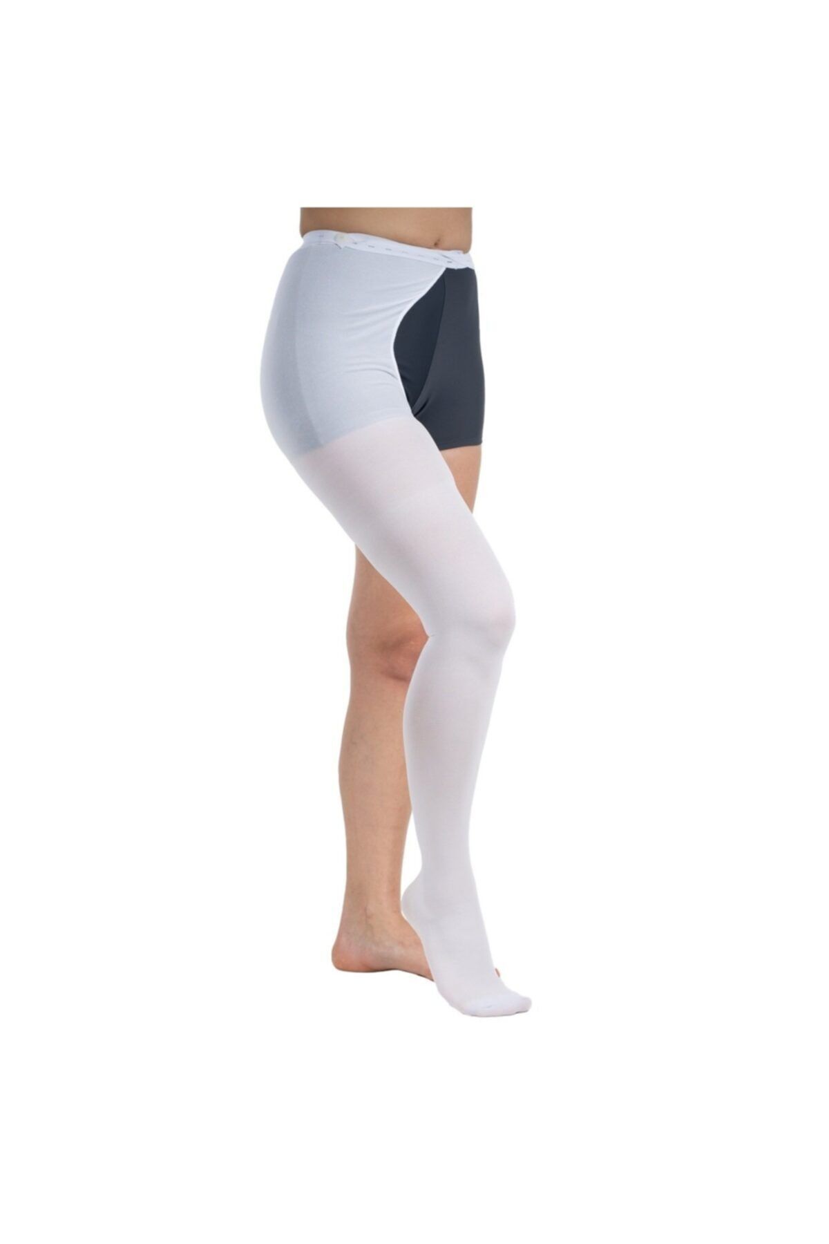 Medikaltec Anti Emboli Çorap Belden Kemerli (çift) - Beden: M (w 1321-m) Medikaltec3990 - Görsel 1 (Ön görünüm)