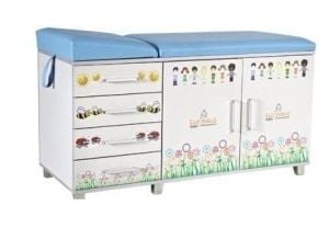 Pediatrik Muayene Masası ÇOCUK MUAYENE M - Medikaltec Pediatrik Muayene Masası Medikaltec7544 - Görsel 1 (Ön görünüm)