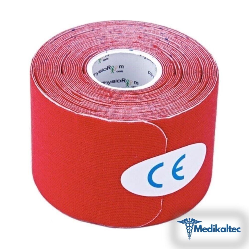 Medikaltec Tape Kırmızı Renk Kinesio Ağrı Bandı 5 Metre X 5 Cm Medikaltec3995 - Görsel 1 (Ön görünüm)