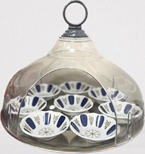 KAPALI VE ŞEFFAF BÜYÜK BOY ÇAY TAŞIMA TEPSİSİ